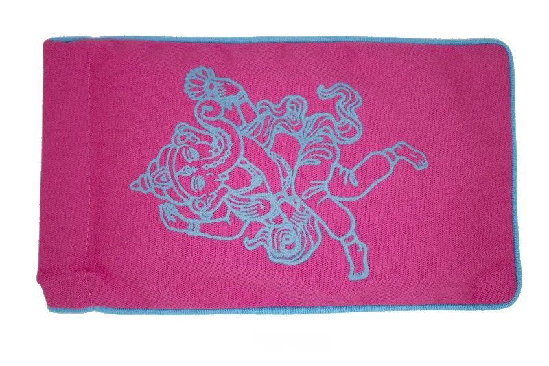 Eye Pillow Pink Ganesha Turquoise