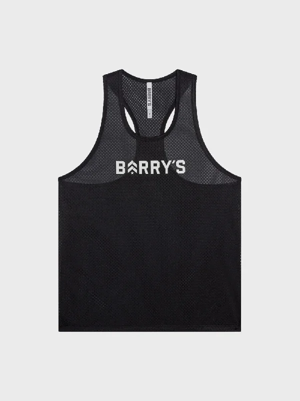 BARRY'S BLACK RELAY MESH CORE TANK