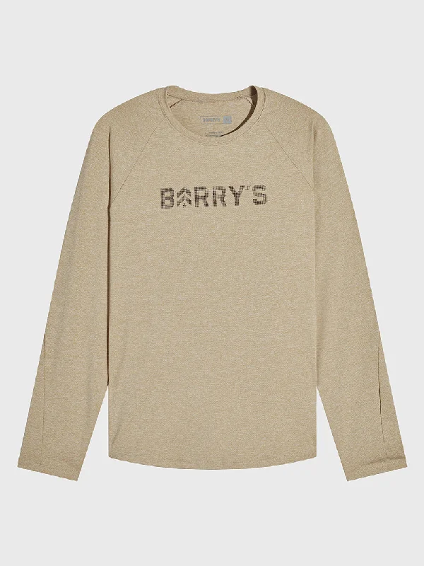 BARRY'S SAND ACTIVE LONG SLEEVE TOP