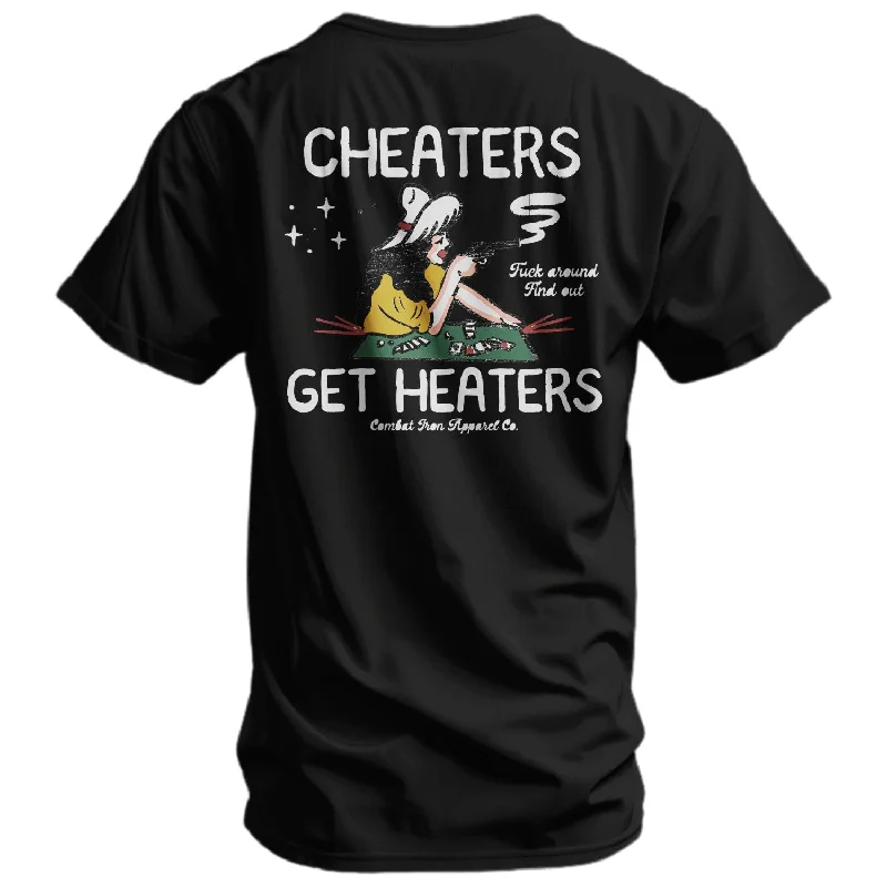 Cheaters Get Heaters Cowboy Edition Men's T-Shirt