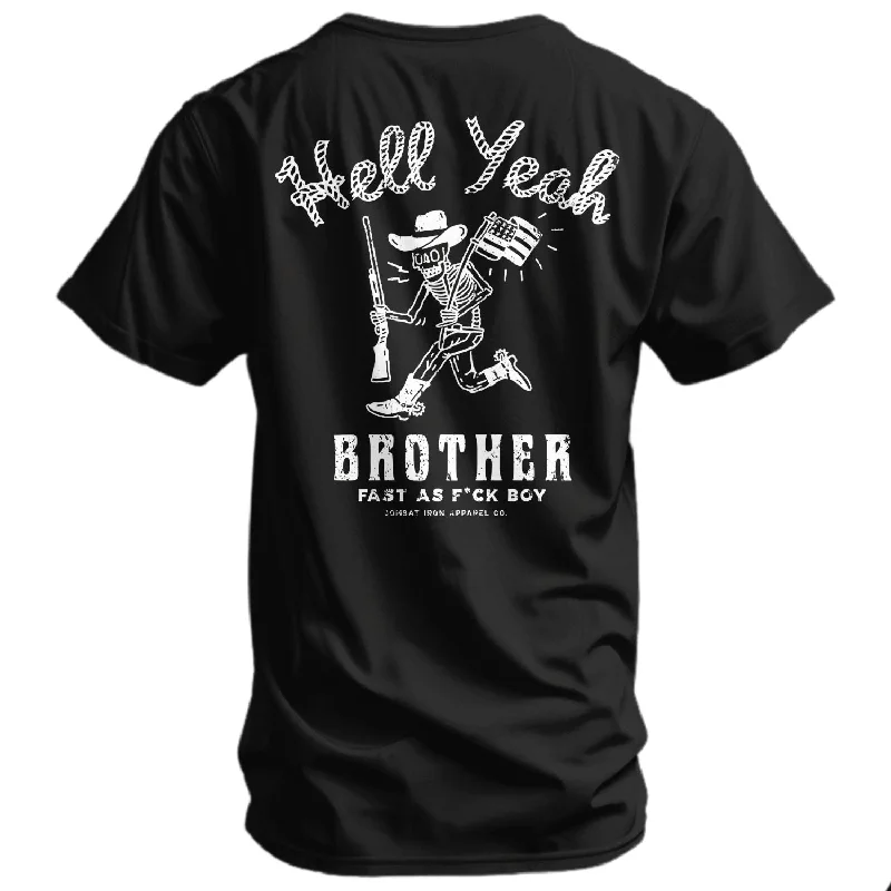 Hell Yeah Brother Cowboy Men's T-Shirt