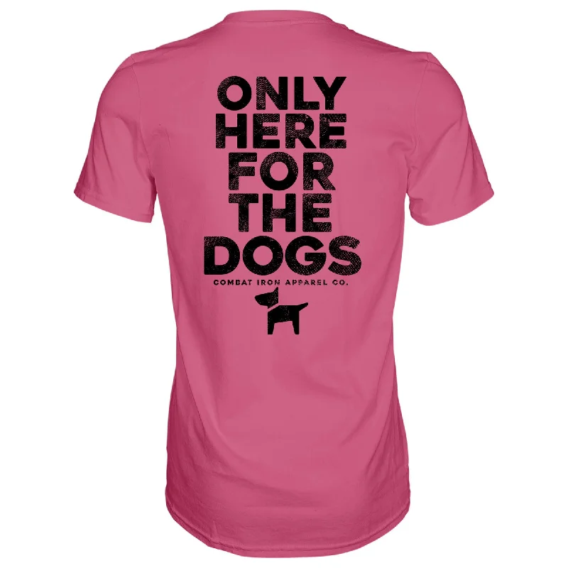 Only Here For The Dogs Men's T-Shirt