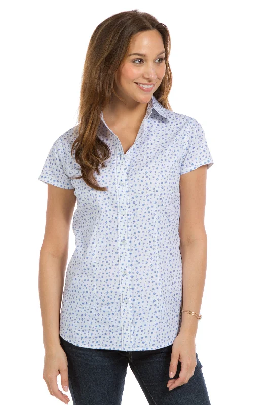 Jasmine | Women's Short Sleeve Printed Top