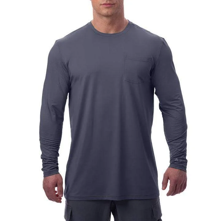 Men's Cooling Pocket Workwear Long Sleeve T-Shirt