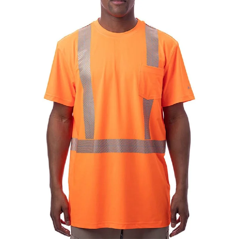 Men's Cooling Pocket Safety Workwear T-Shirt - CLOSEOUT