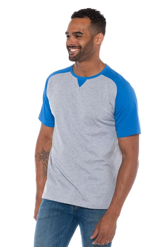 Ronaldo | Men's Color Block Crew Neck T-Shirt