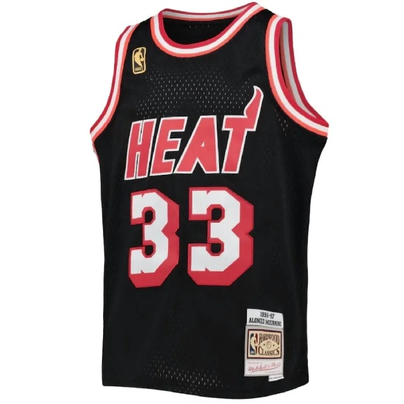 Boy's Nba Miami Heat Mourning Alonzo Jersey In Black