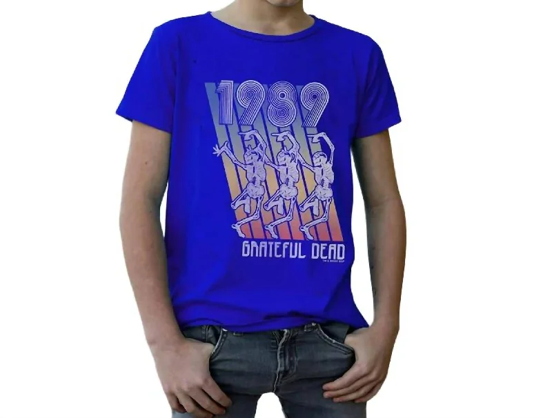 Grateful Dead 1989 Tee In Blue