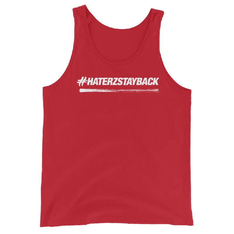 #HaterzStayBack Men's Tank Top (Red)