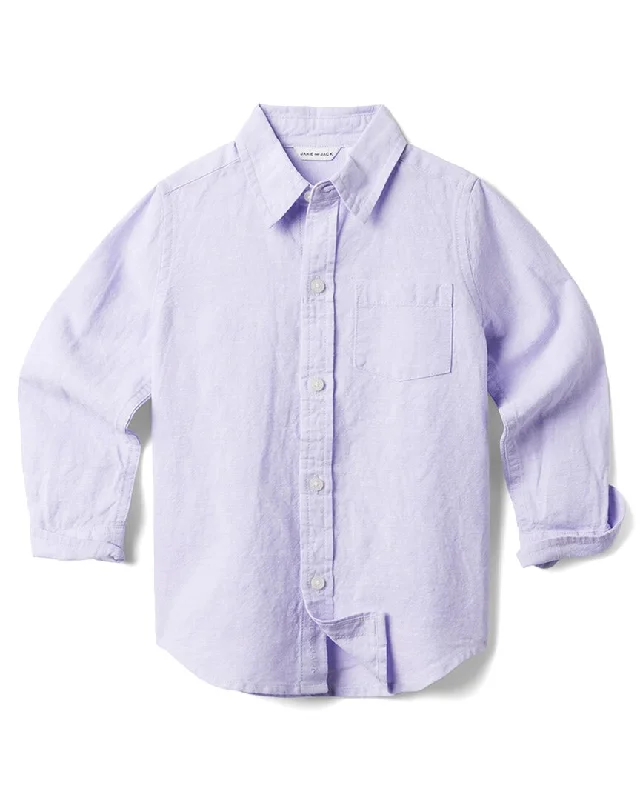 Janie and Jack The Linen-Blend Shirt