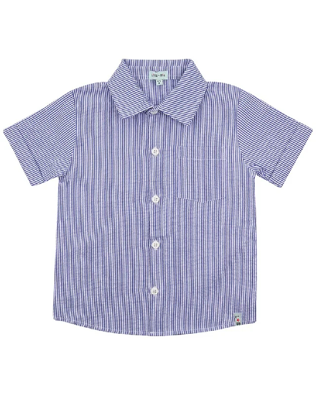 Lilly and Sid Woven Stripe Shirt