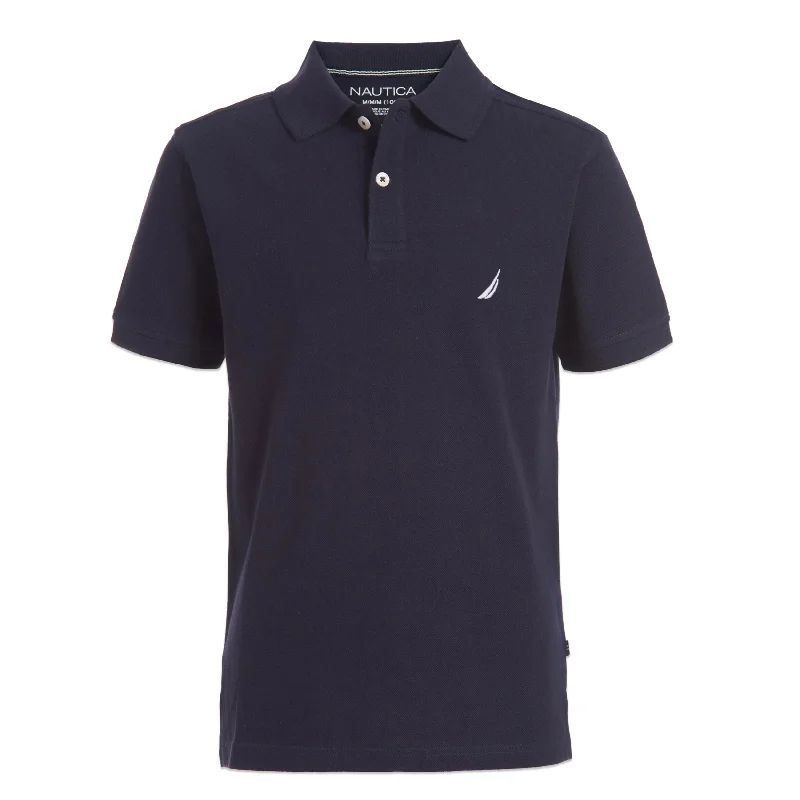 Nautica Boys' Classic Deck Polo (8-20)