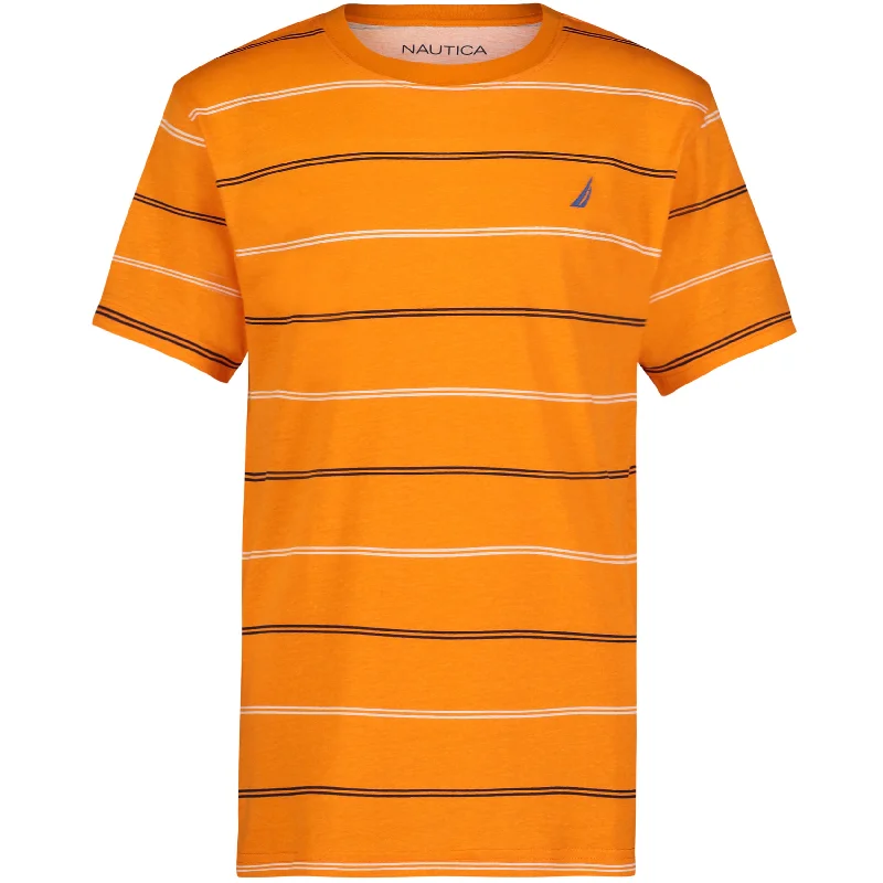 Nautica Boys' Clean Stripe T-Shirt (8-20)