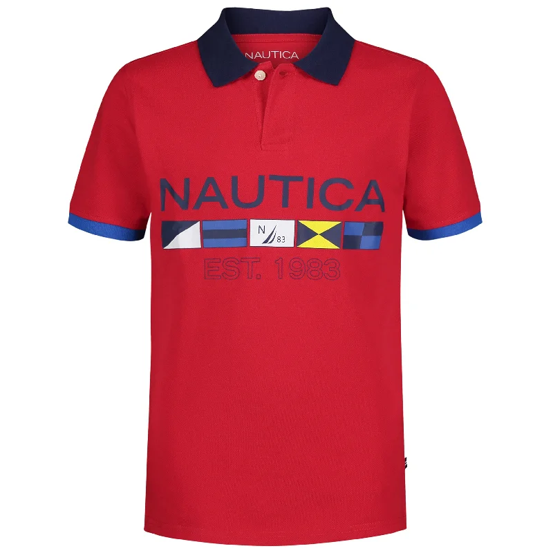 Nautica Boys' Signal Flag Polo (8-20)