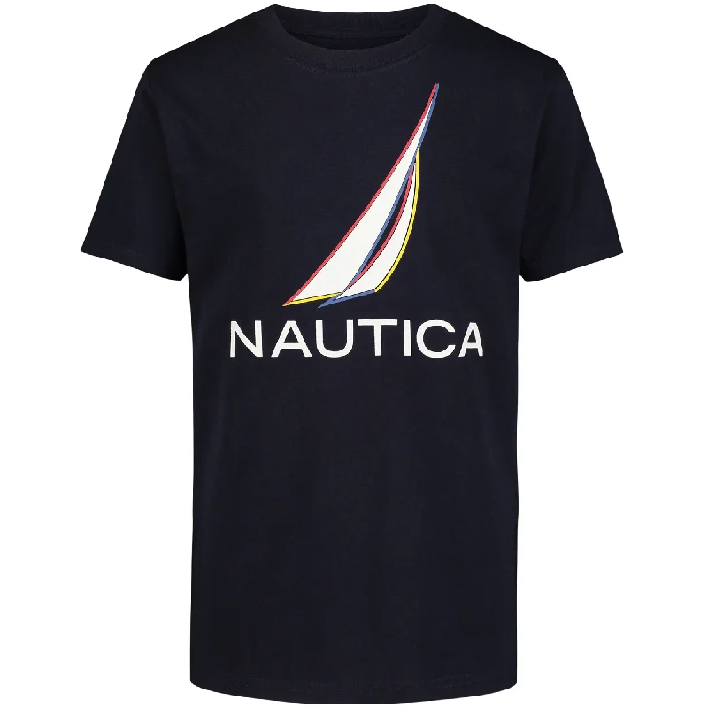 Nautica Little Boys' Color Shade T-Shirt (2T-7)