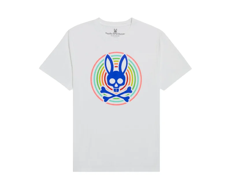 Psycho Bunny Kids' Andrew White Tee Shirt B0U241S1PC-WHT