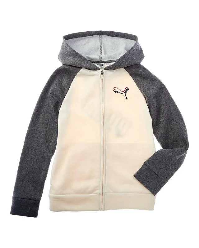 PUMA Amplified Pack Fleece Zip-Up Hoodie