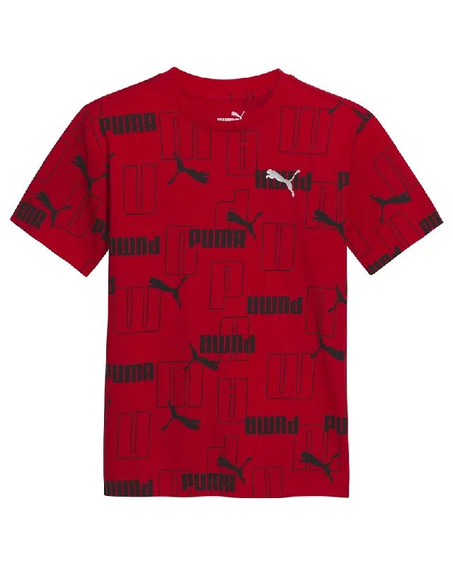 PUMA Logo Lab Pack Jersey Fashion T-Shirt