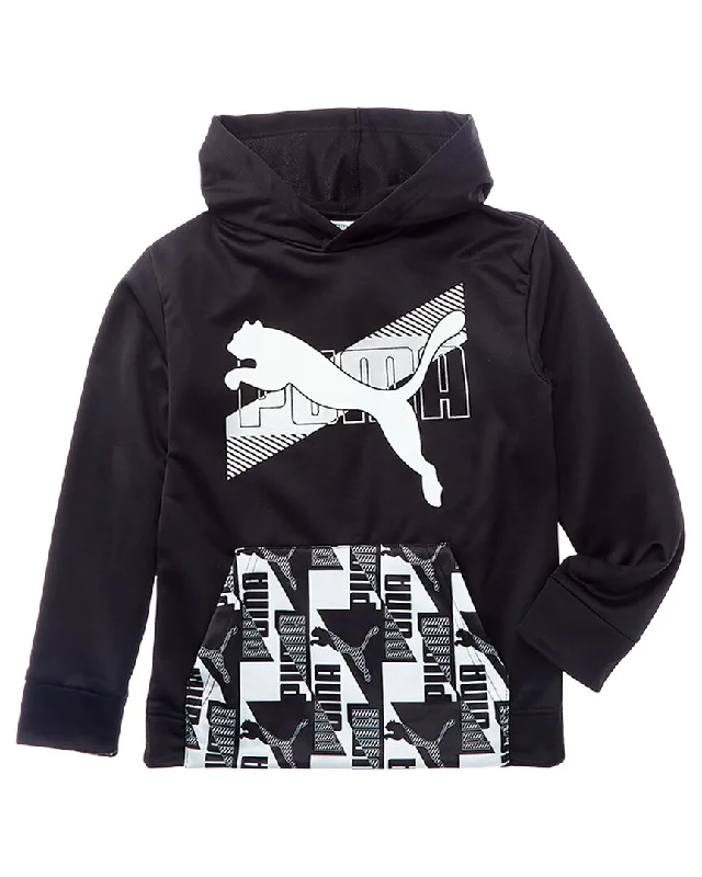 PUMA Power Pack Fleece Pullover Hoodie