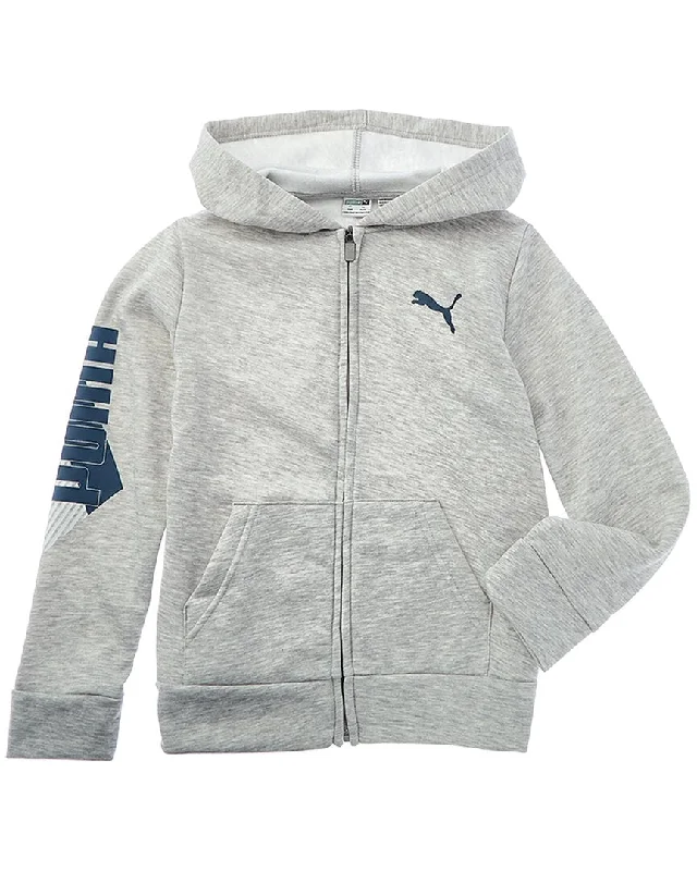 PUMA Power Pack Fleece Zip-Up Hoodie