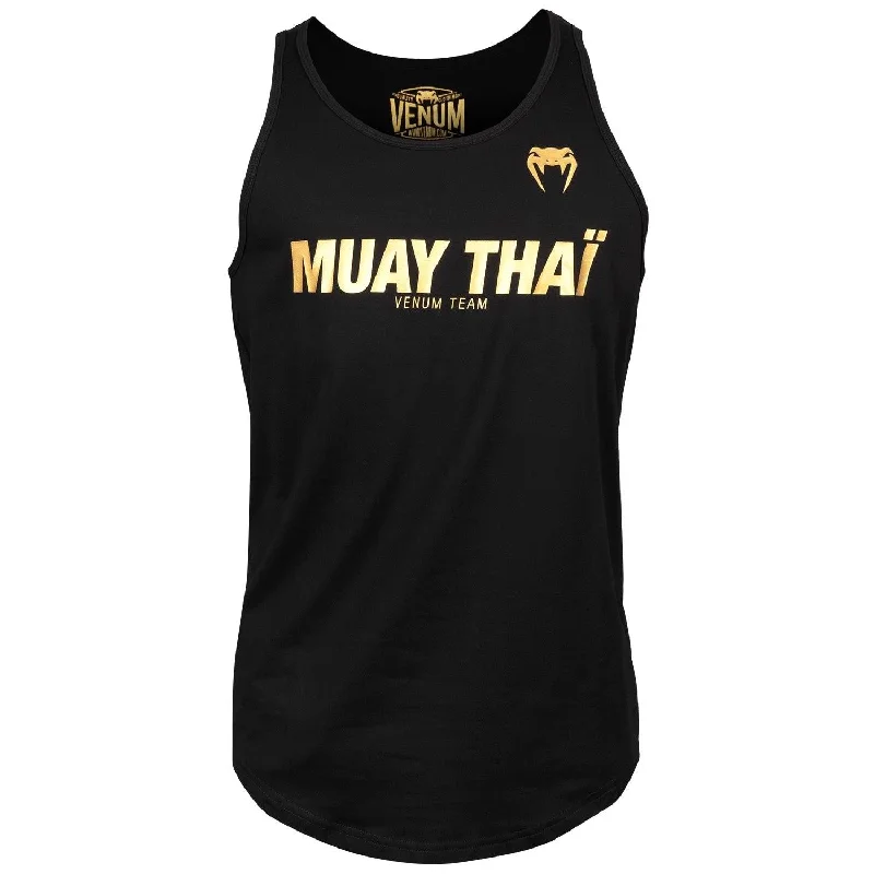 Venum Muay Thai VT Tank Top - Black/Gold