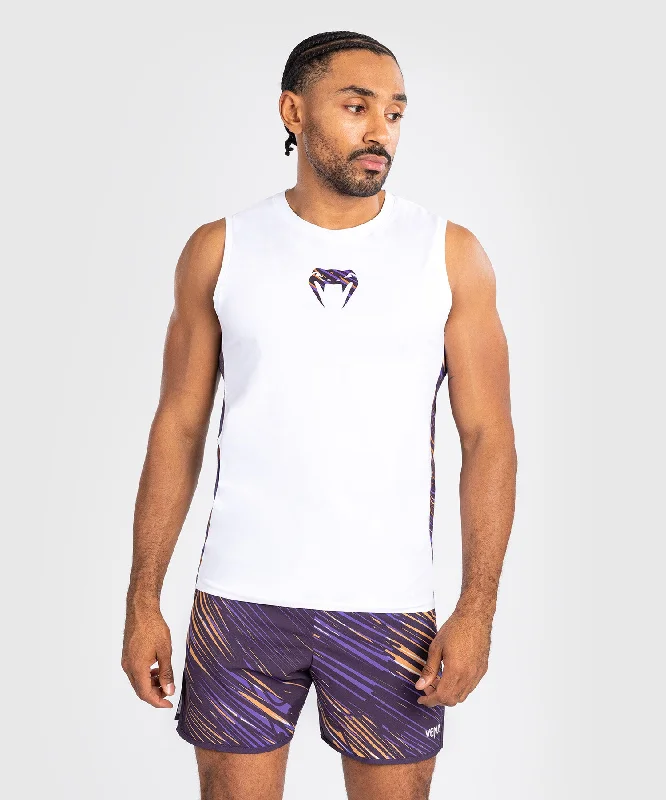 Venum Rapid Men’s Tank Top - White/Deep Purple