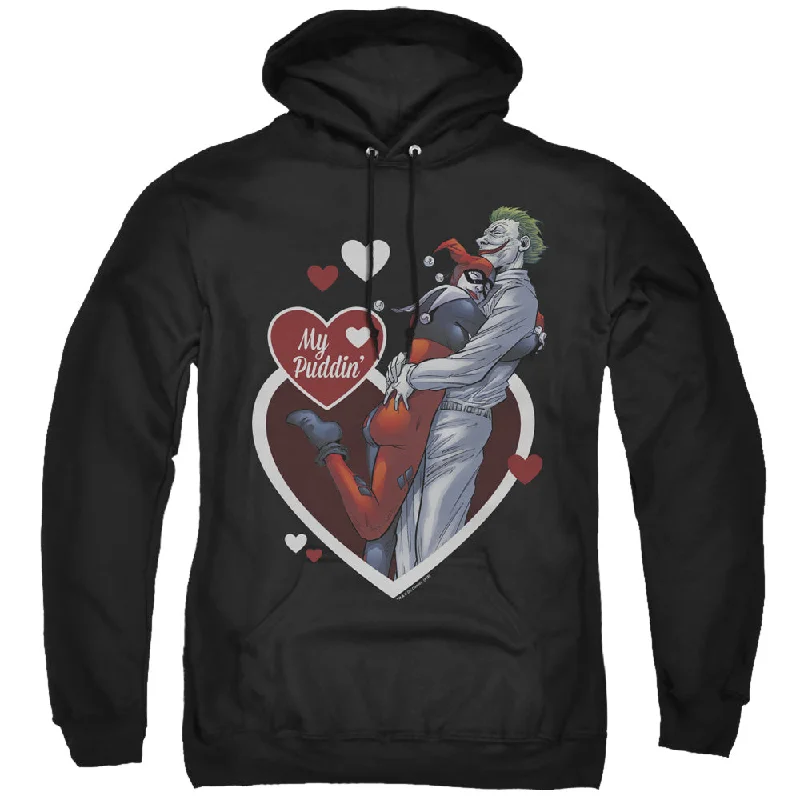 Batman Hoodie My Puddin Black Hoody