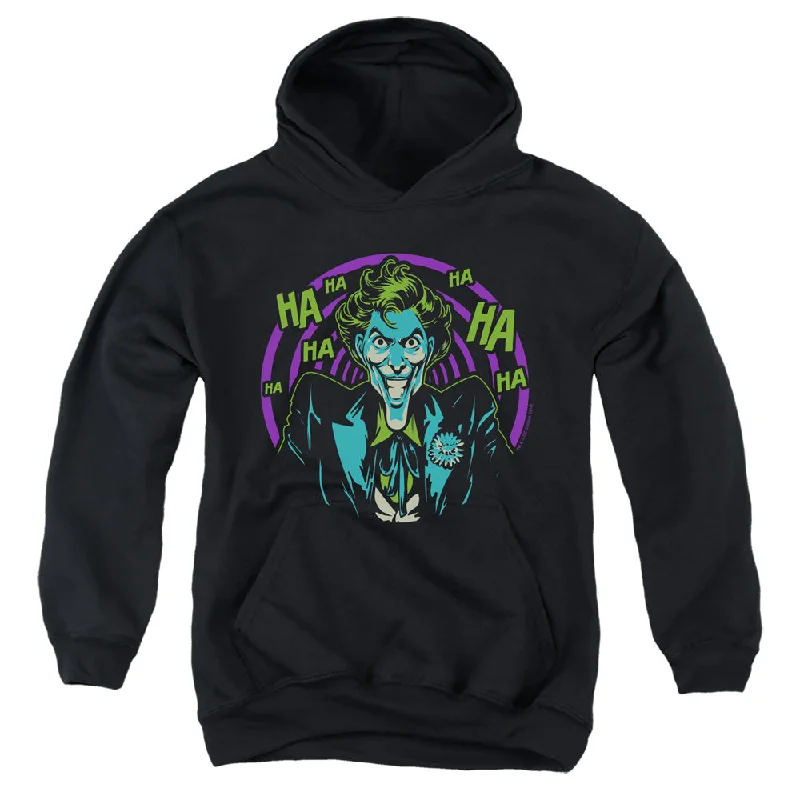 Batman Kids Hoodie Joker Hahaha Black Hoody