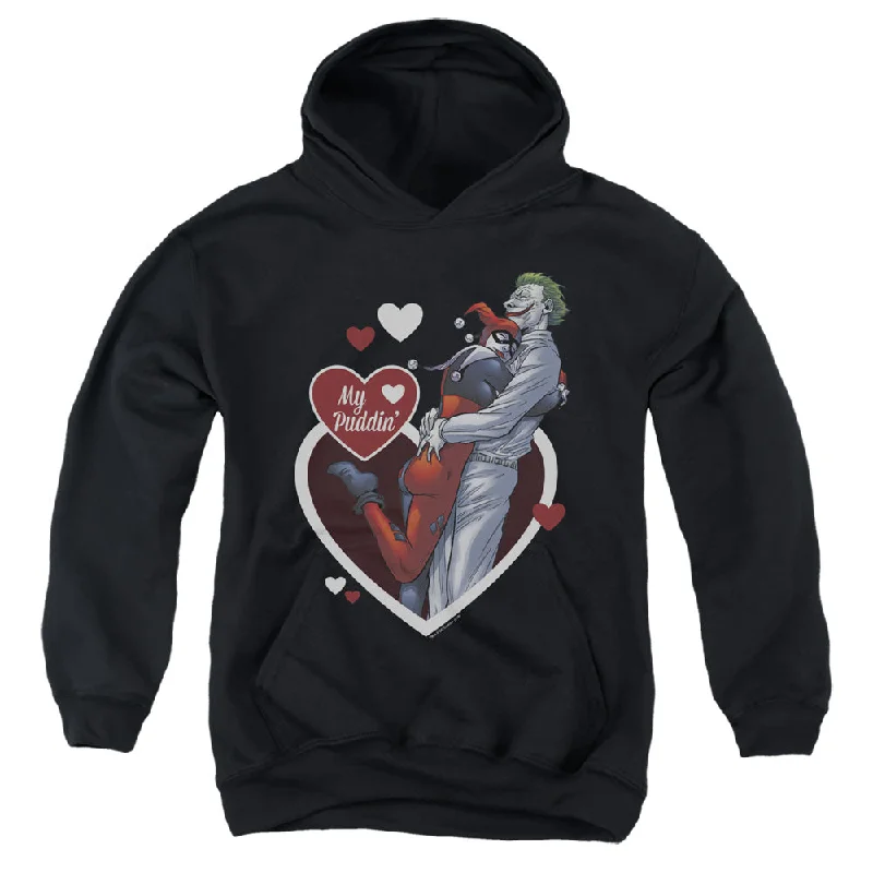 Batman Kids Hoodie My Puddin Black Hoody