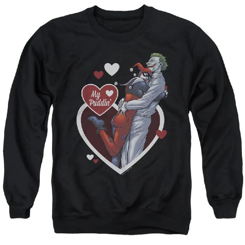 Batman Sweatshirt My Puddin Black Pullover