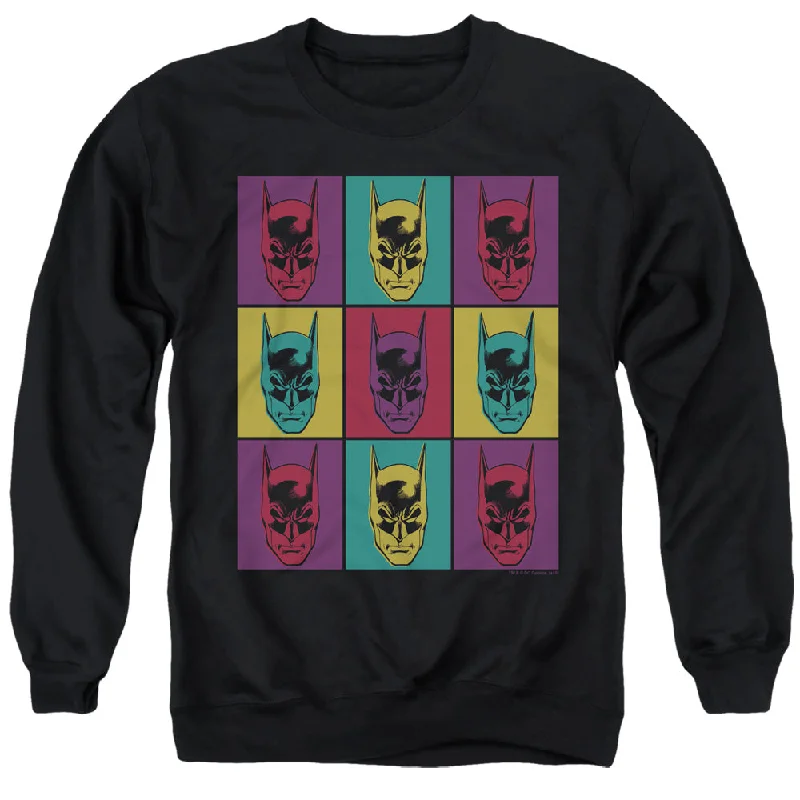 Batman Sweatshirt Warhol Art Black Pullover