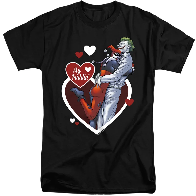 Batman Tall T-Shirt My Puddin Black Tee