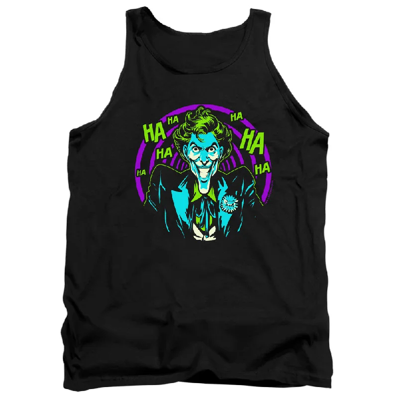 Batman Tanktop Joker Hahaha Black Tank