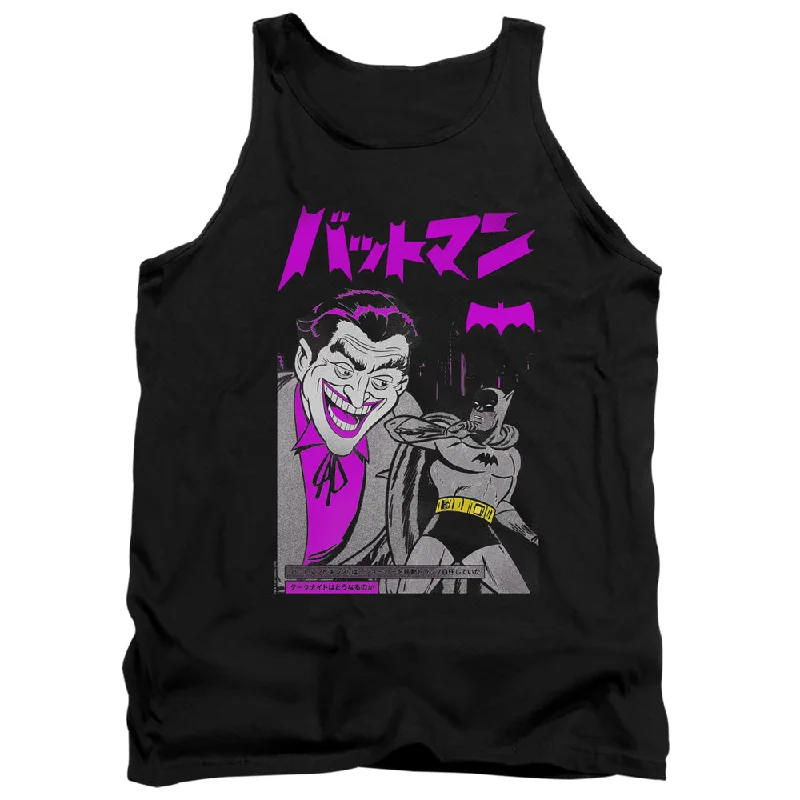 Batman Tanktop Kanji Cover Black Tank