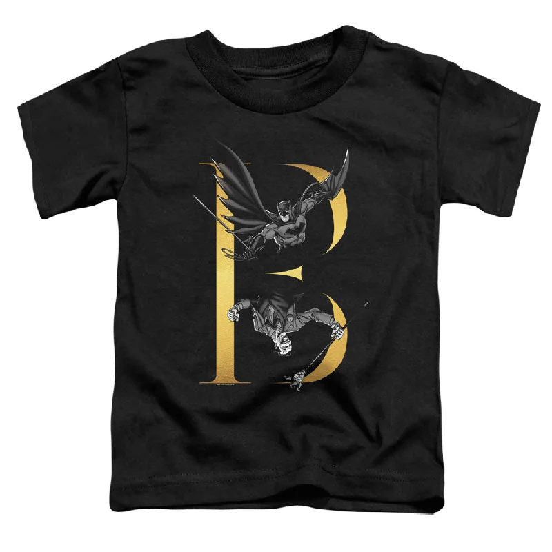 Batman Toddler T-Shirt Batman Joker Feud Black Tee