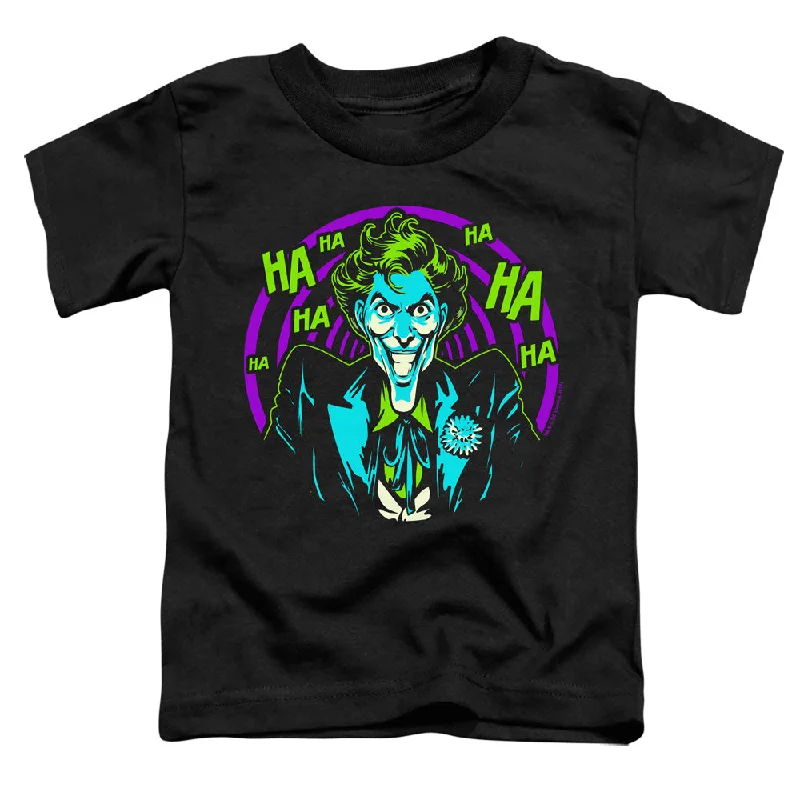 Batman Toddler T-Shirt Joker Hahaha Black Tee