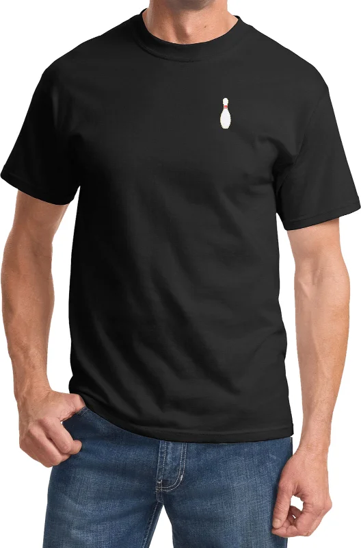 Bowling T-shirt Single Pin Pocket Print