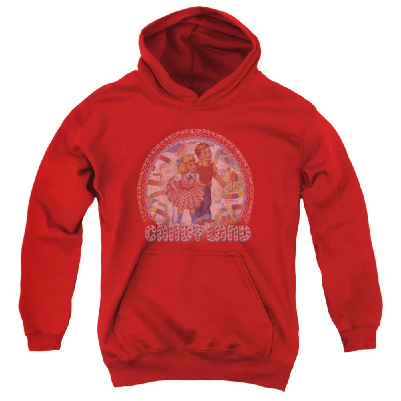 Candy Land Kids Hoodie Board Game Red Hoody