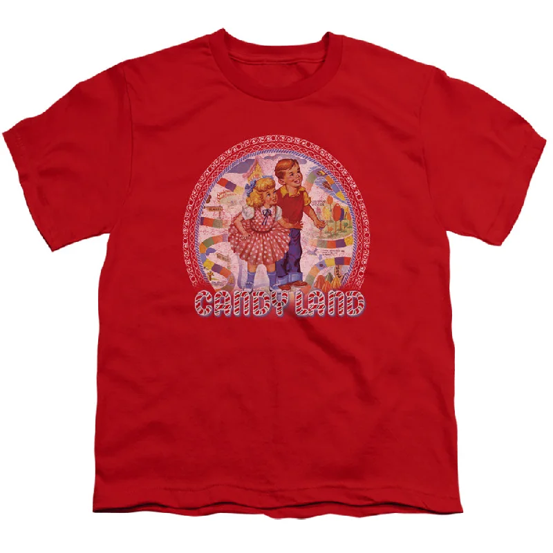 Candy Land Kids T-Shirt Board Game Red Tee