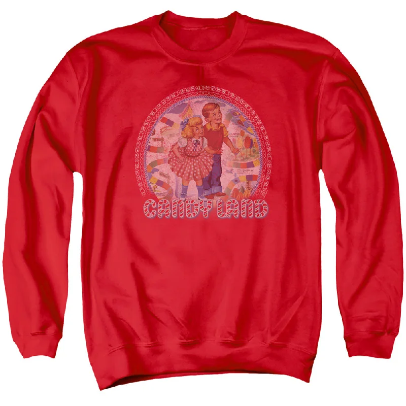 Candy Land Sweatshirt Board Game Red Pullover