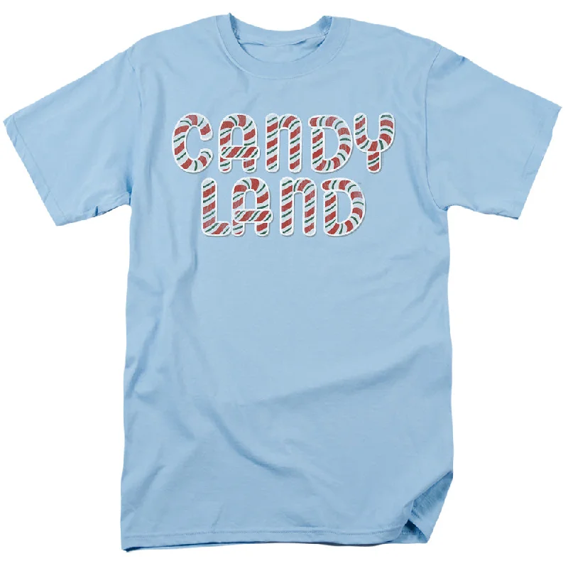 Candy Land T-Shirt Logo Light Blue Tee