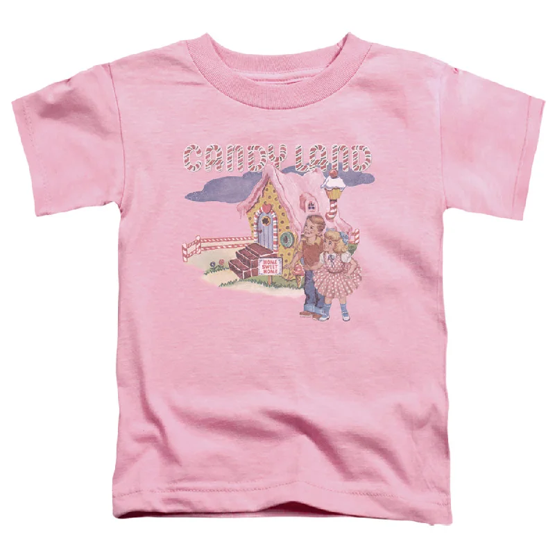 Candy Land Toddler T-Shirt Cotton Candy Land Pink Tee