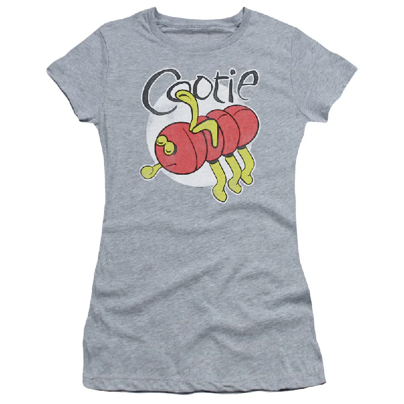 Cootie Juniors T-Shirt Bug Athletic Heather Tee