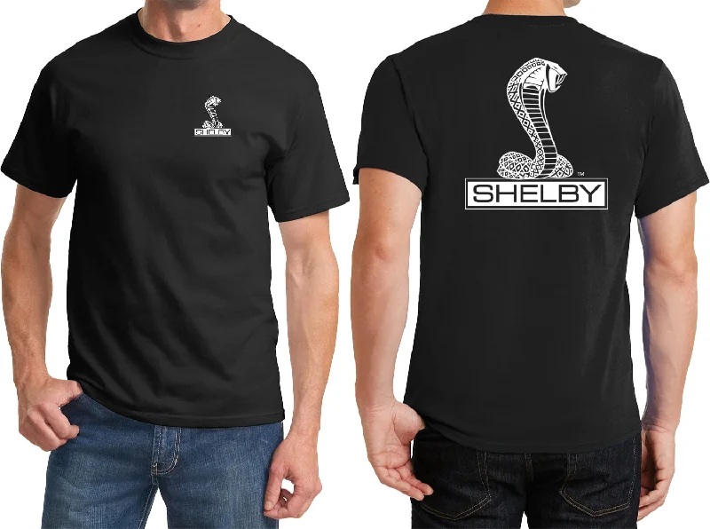 Ford Mustang T-shirt Shelby Cobra Front and Back