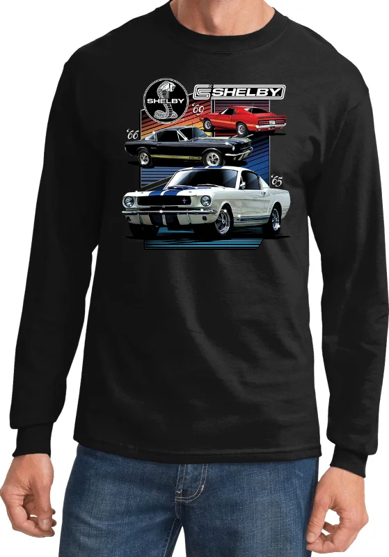 Ford Mustang T-shirt Various Shelby Long Sleeve