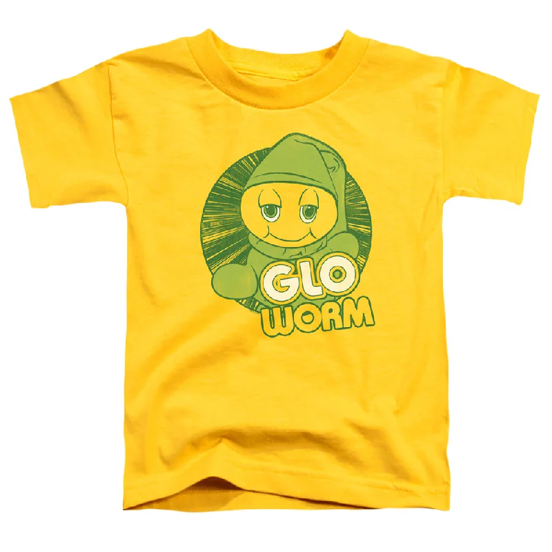 Glo Worm Toddler T-Shirt Yellow