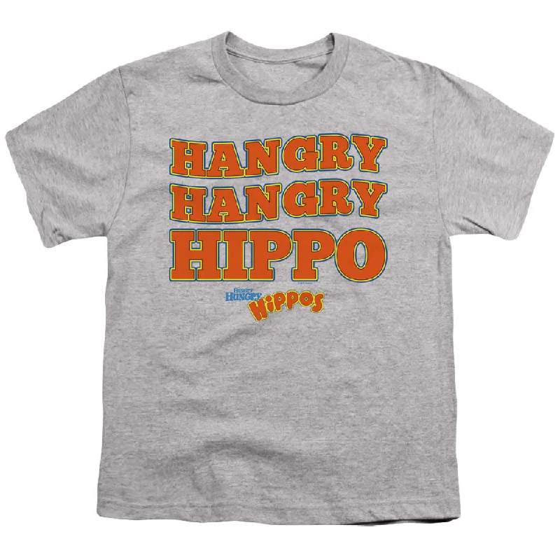 Hungry Hungry Hippos Kids T-Shirt Hangry Athletic Heather Tee