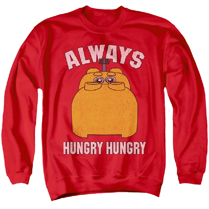 Hungry Hungry Hippos Sweatshirt Always Hungry Red Pullover