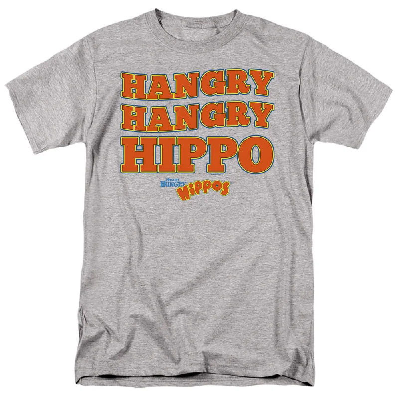 Hungry Hungry Hippos T-Shirt Hangry Athletic Heather Tee