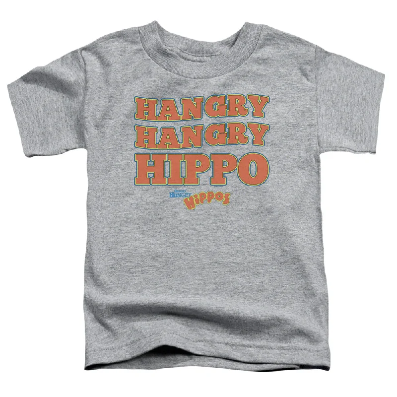 Hungry Hungry Hippos Toddler T-Shirt Hangry Athletic Heather Tee